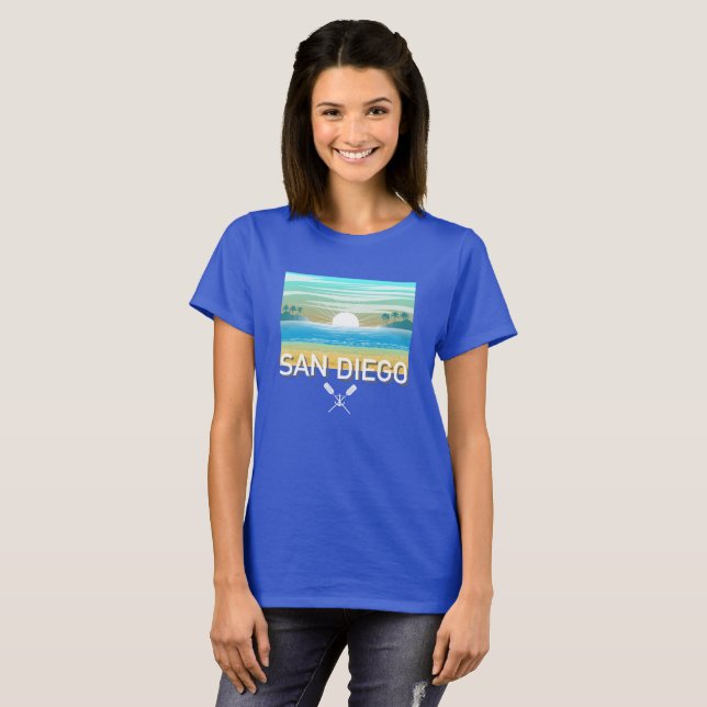 San Diego Design - Women's Basic T-Shirt (Front Full)