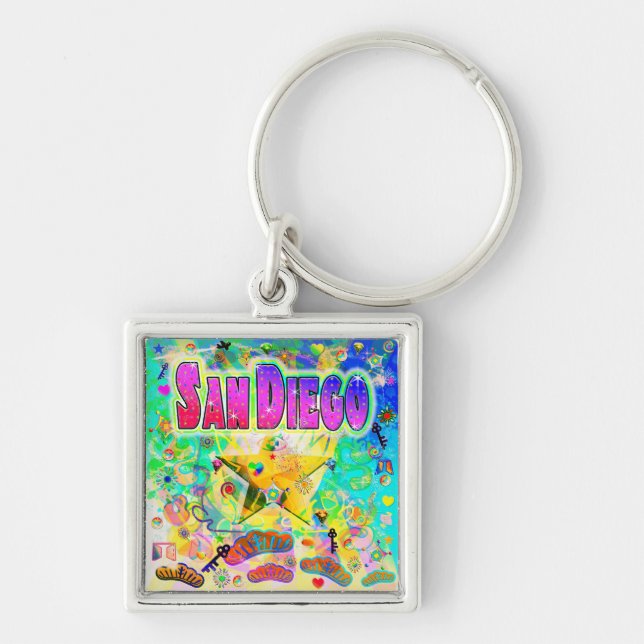 San Diego Epoch Hour Keychain (Front)