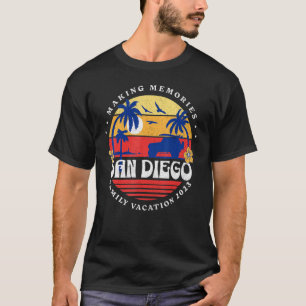 San Diego Family Vacation 2023 Making Memories Mat T-Shirt