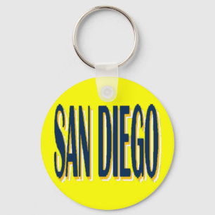 San Diego Keychain