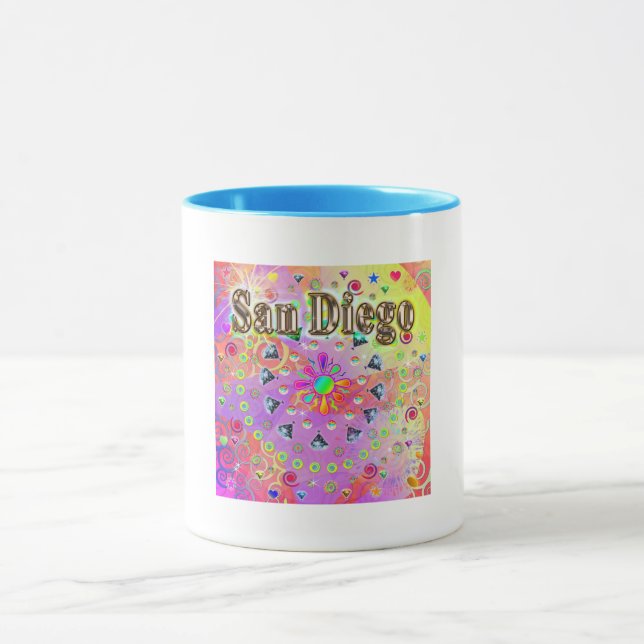San Diego Lucky Golden Mug (Center)