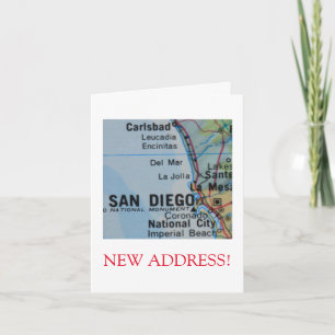 San Diego New Address announcement