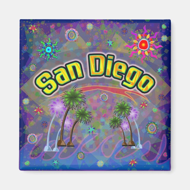San Diego Noble Voyage Magnet (Front)