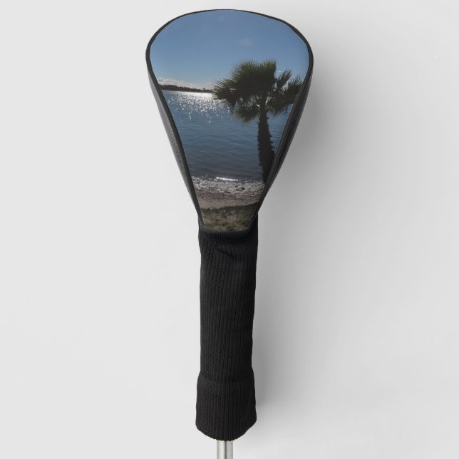 San Diego Palm Tree Golf Head Cover (Front)