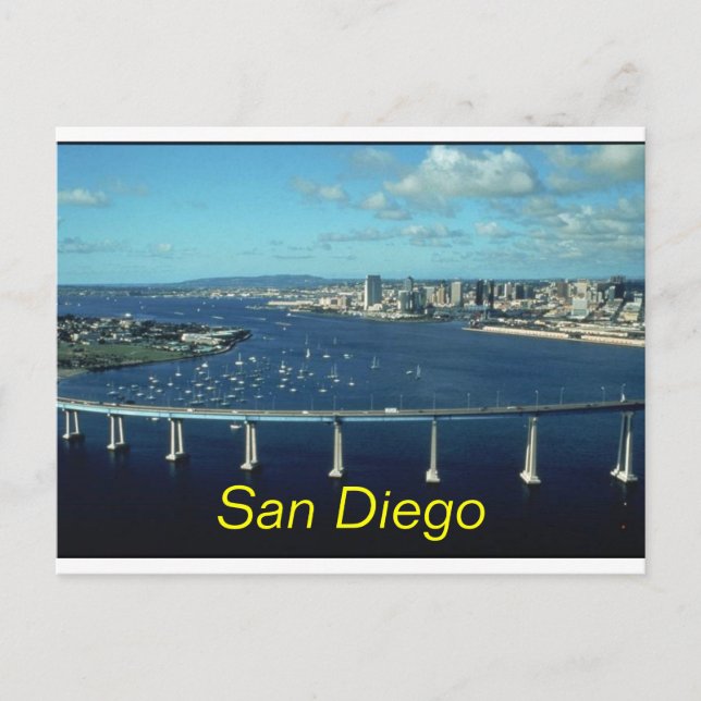 San Diego postcard (Front)