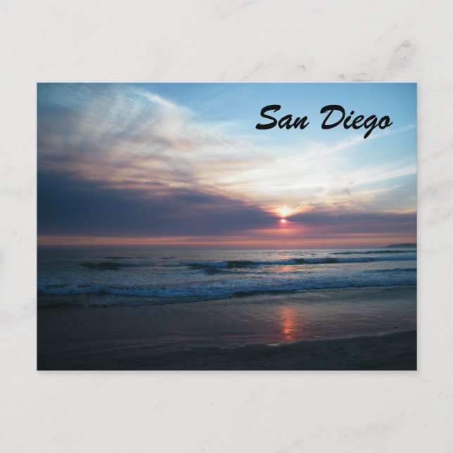 San Diego Postcard (Front)