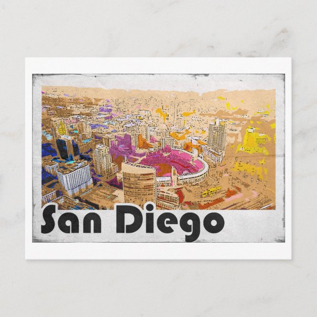 San Diego Postcard (Front)