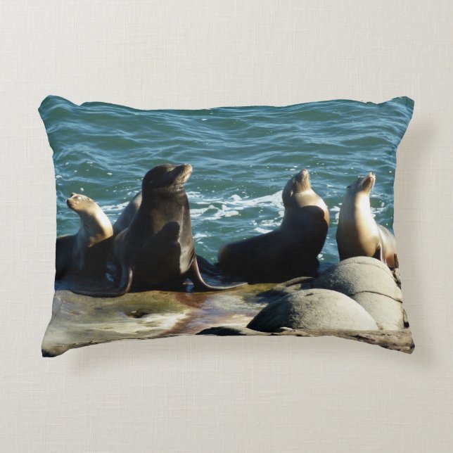 San Diego Sea Lions Decorative Cushion (Front)