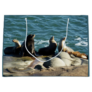 San Diego Sea Lions Large Gift Bag