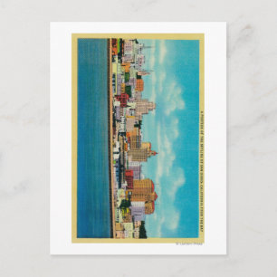 San Diego Skyline from the BaySan Diego, CA Postcard