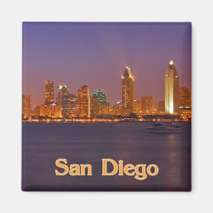 San Diego Skyline Magnet