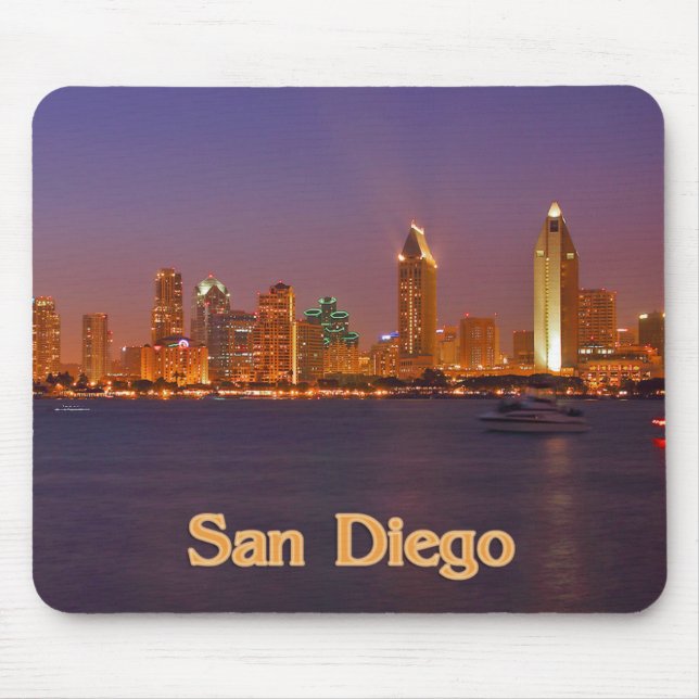 San Diego Skyline Mouse Pad (Front)