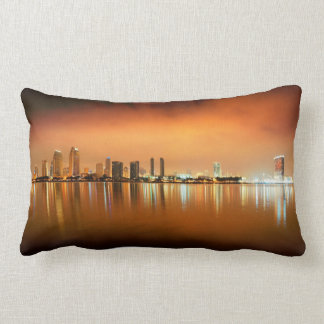 San Diego Skyline Pillow Two Different Pictures