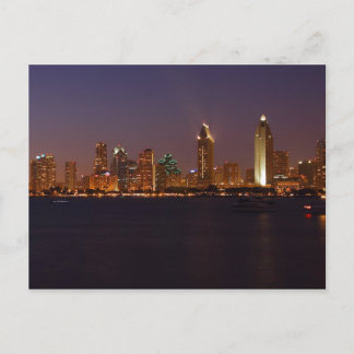 San Diego Skyline Postcard
