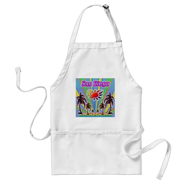 San Diego Summer Love Apron (Front)
