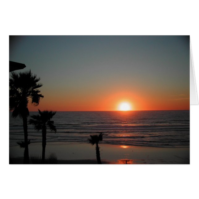 San Diego Sunset at Pacific Beach (Front Horizontal)