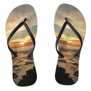 San Diego Sunset I California Seascape Jandals