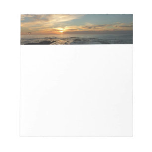San Diego Sunset I California Seascape Notepad