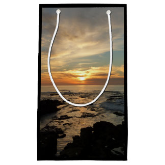 San Diego Sunset I California Seascape Small Gift Bag