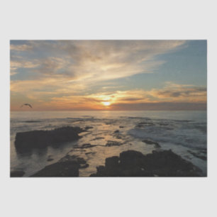 San Diego Sunset I California Seascape Tissue Paper