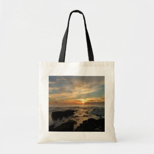 San Diego Sunset I California Seascape Tote Bag