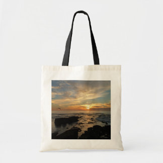 San Diego Sunset I California Seascape Tote Bag