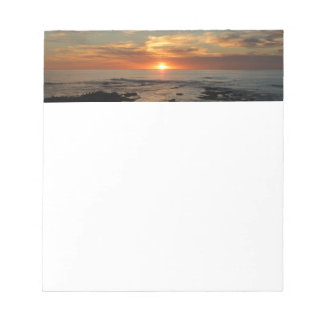San Diego Sunset II California Seascape Notepad