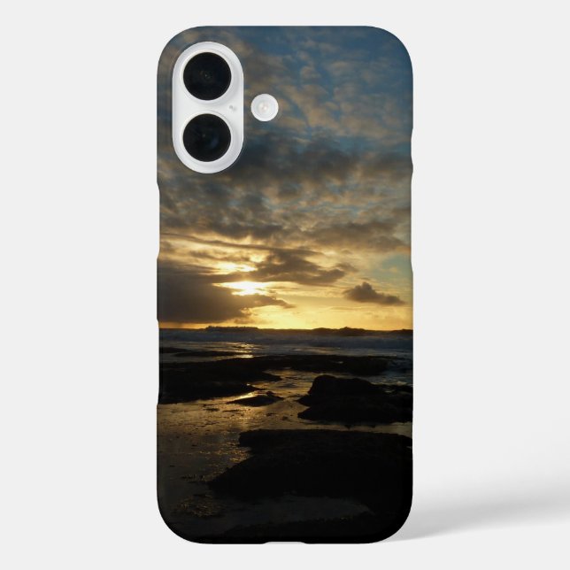 San Diego Sunset III Stunning California Landscape Case-Mate iPhone Case (Back)