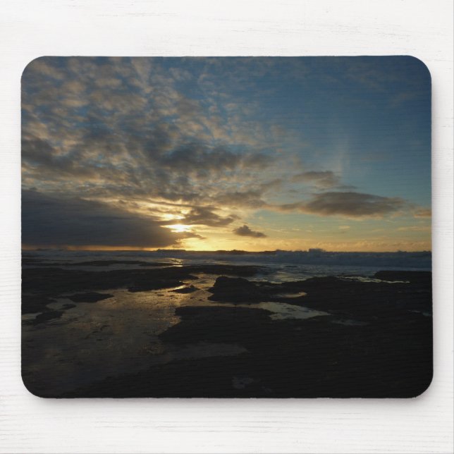 San Diego Sunset III Stunning California Landscape Mouse Pad (Front)