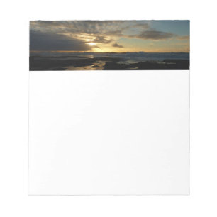 San Diego Sunset III Stunning California Landscape Notepad