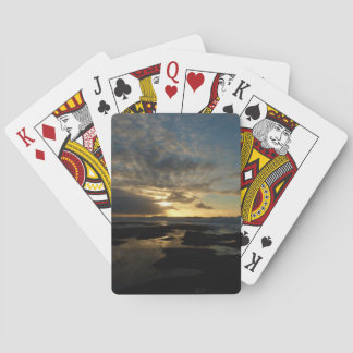 San Diego Sunset III Stunning California Landscape Playing Cards