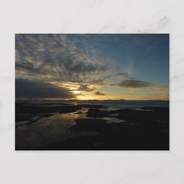 San Diego Sunset III Stunning California Landscape Postcard (Front)