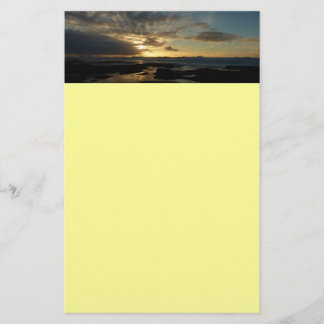 San Diego Sunset III Stunning California Landscape Stationery
