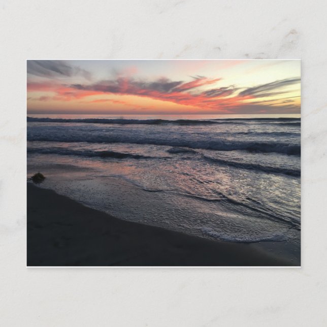 San Diego Sunset Postcard (Front)
