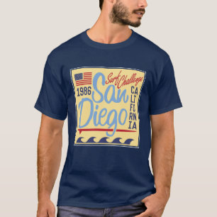 San Diego Surf Challenge 1986 T-Shirt
