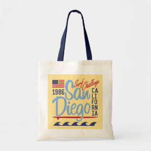 San Diego Surf Challenge 1986 Tote Bag