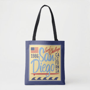 San Diego Surf Challenge 1986 Tote Bag