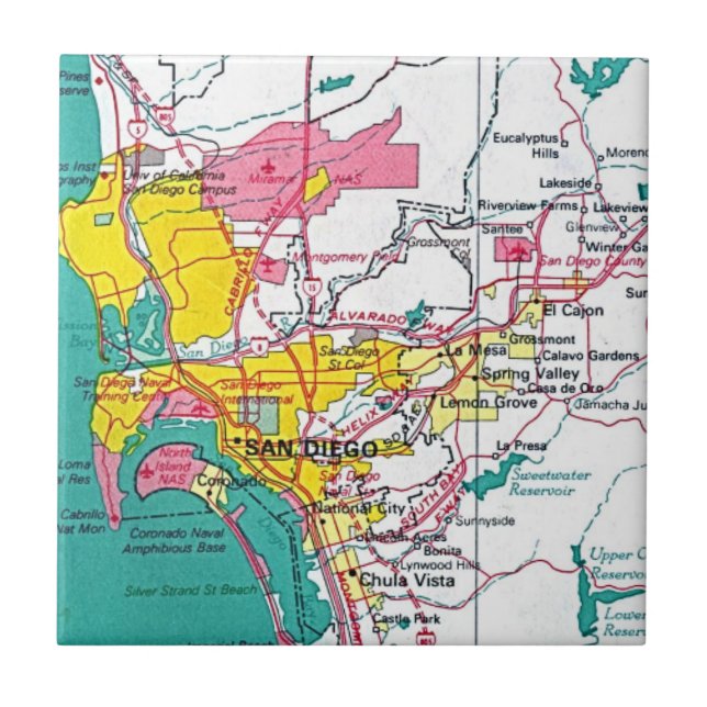 San Diego Tile (Front)