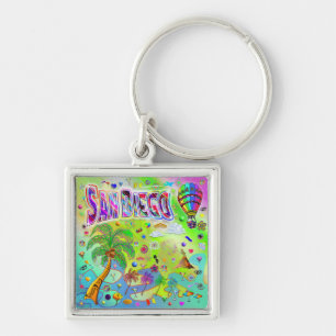 San Diego Timeless Melody Keychain