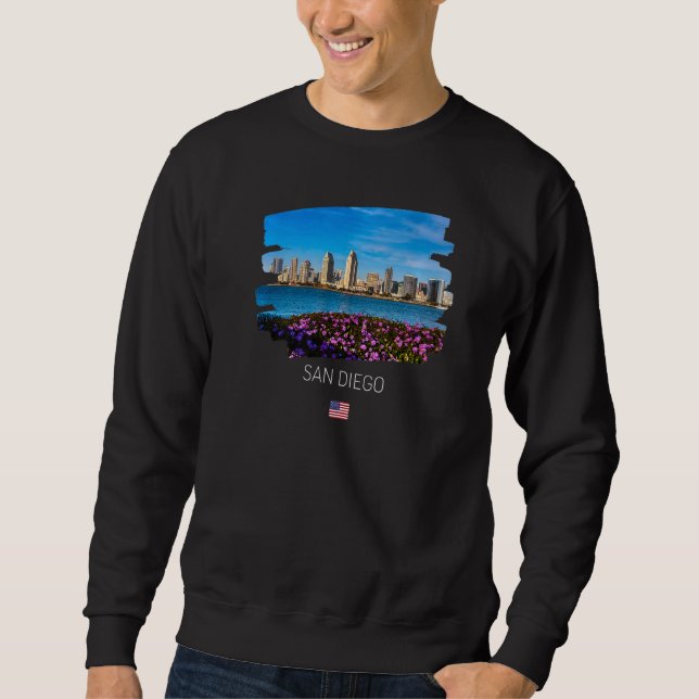 San Diego USA  1 Sweatshirt (Front)