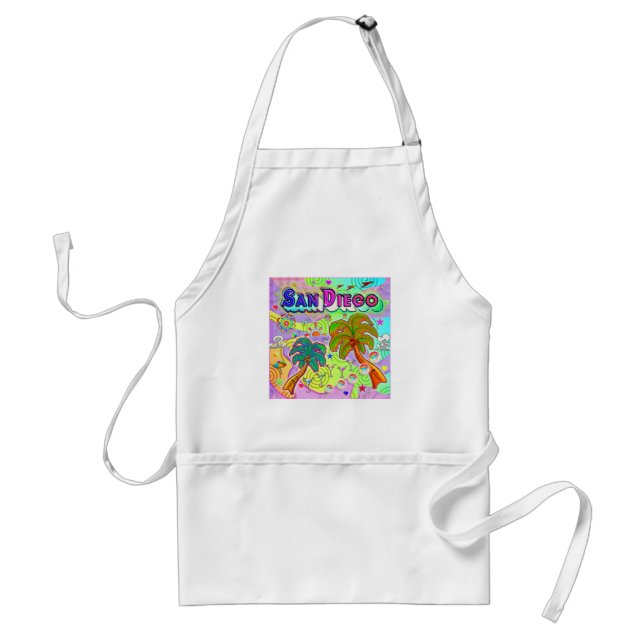San Diego Vacation Target Apron (Front)