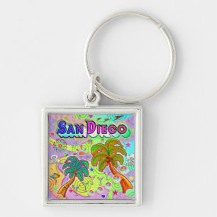 San Diego Vacation Target Keychain