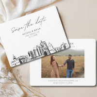 San Diego Wedding Modern Save the Date