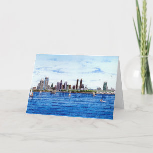SAN DIGO SKYLINE J PEC CARD