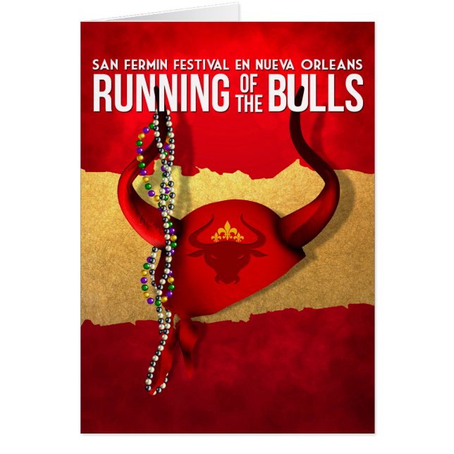San Fermin in New Orleans Running of the Bulls (Front)