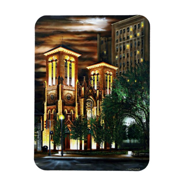 San Fernando Cathedral Magnet (Vertical)