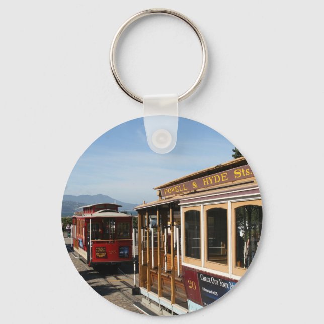 san fran trolley key ring (Front)