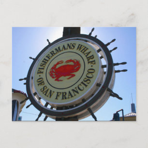 san fran wharf postcard