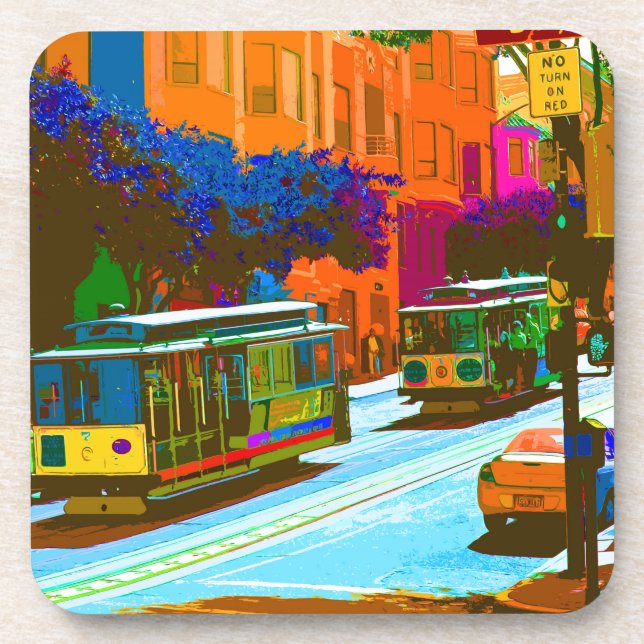 San Francisco 004 Coaster (Front)