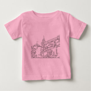 San Francisco 1986art The MUSEUM Zazzle Drawing+ Baby T-Shirt